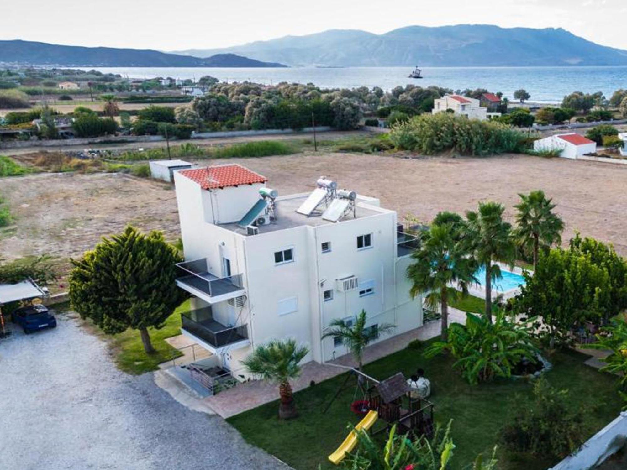 Martimi Apartments - 200M From Drapanias Beach - Pool - Hot Tub - Sauna - Bbq Kíszamosz Kültér fotó
